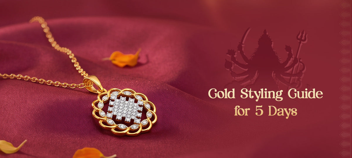 Durga Puja 2026: How to Style Gold Jewellery for the Most Festive 5 Days of the Year