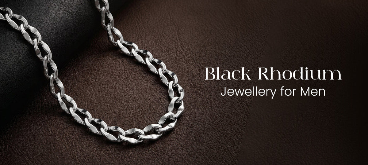 Why Should You Choose Black Rhodium for Mens Jewellery
