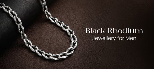 Why Should You Choose Black Rhodium for Mens Jewellery