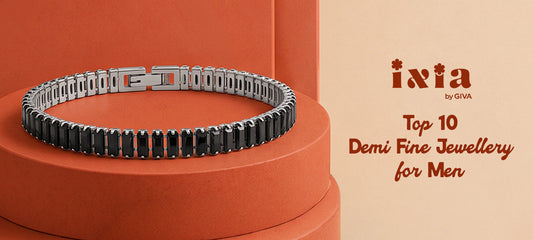 Top 10 Demi Fine Jewellery Designs for Men in 2026: Bold, Anti-Tarnish and Very IXIA