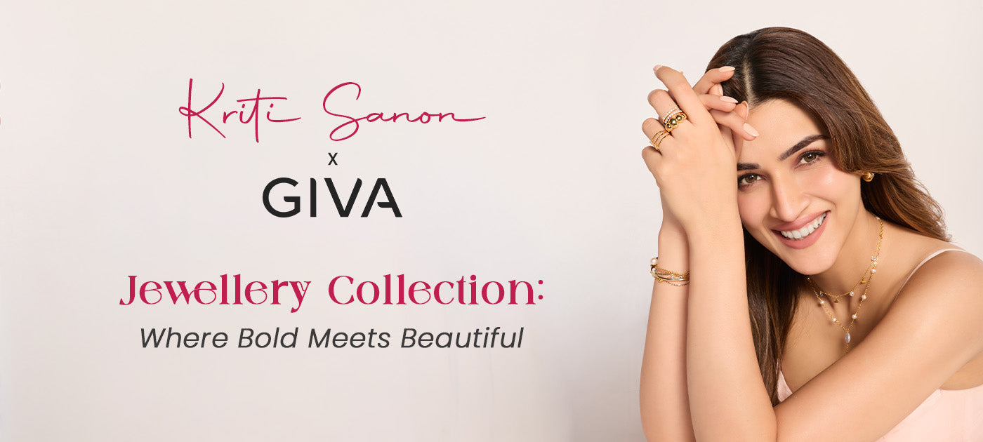 Kriti Sanon Joins GIVA: Style Sealed in Silver for a New Generation 