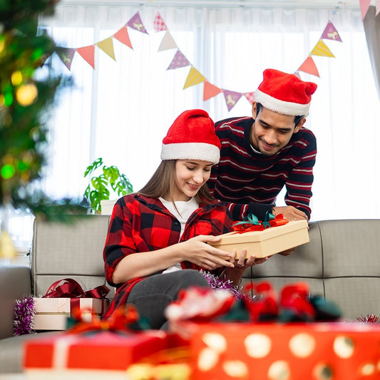 Dazzle her holidays with a touch of sparkle and a dash of love