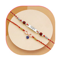 Personalised Silver Rakhi | International Shipping – GIVA
