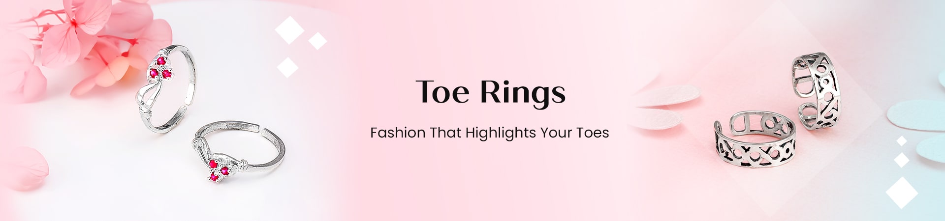Buy Toe Ring Online - Women's Toe Ring Design | Sukkhi - Sukkhi.com