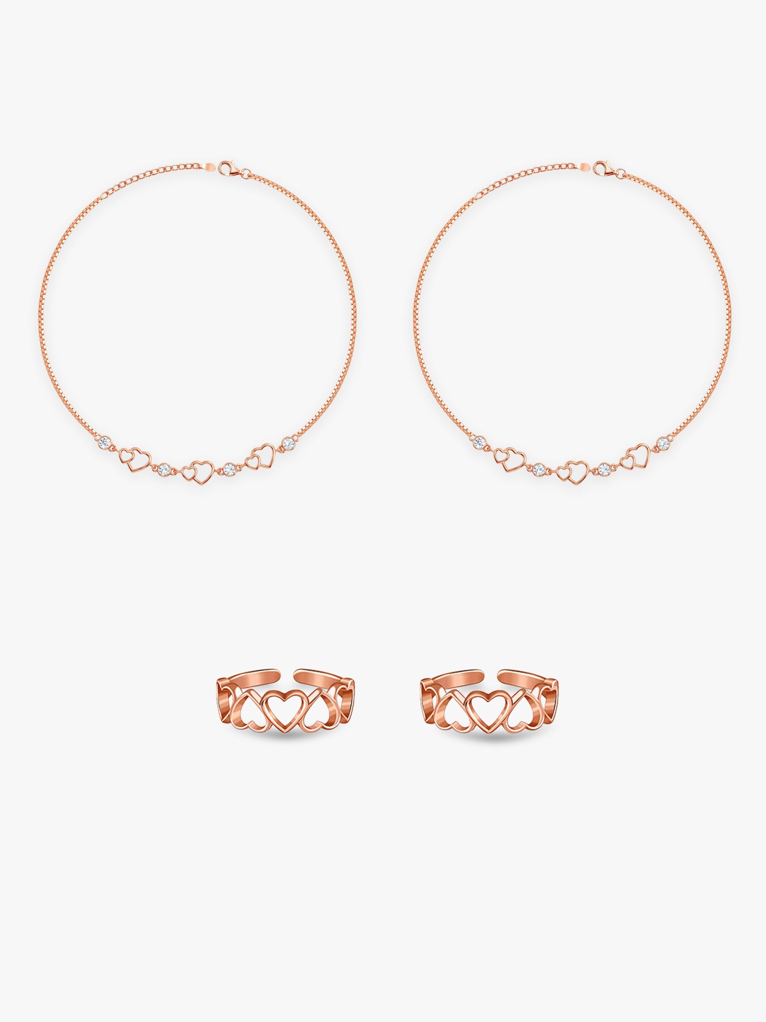 Rose Gold Solenne Set