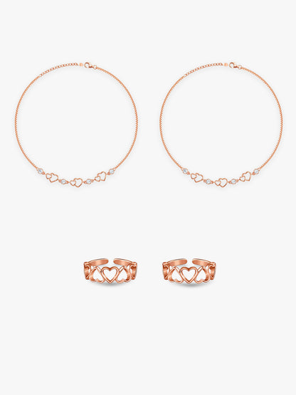 Rose Gold Solenne Set