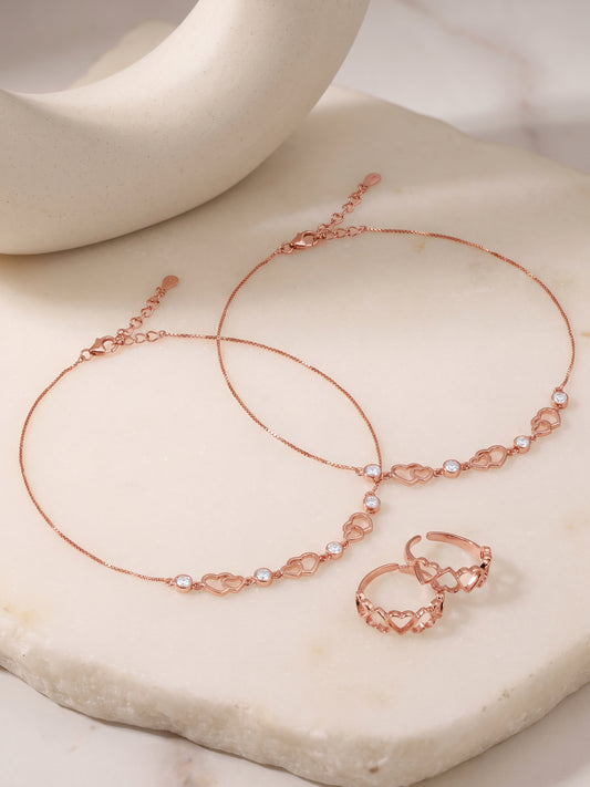 Rose Gold Solenne Set