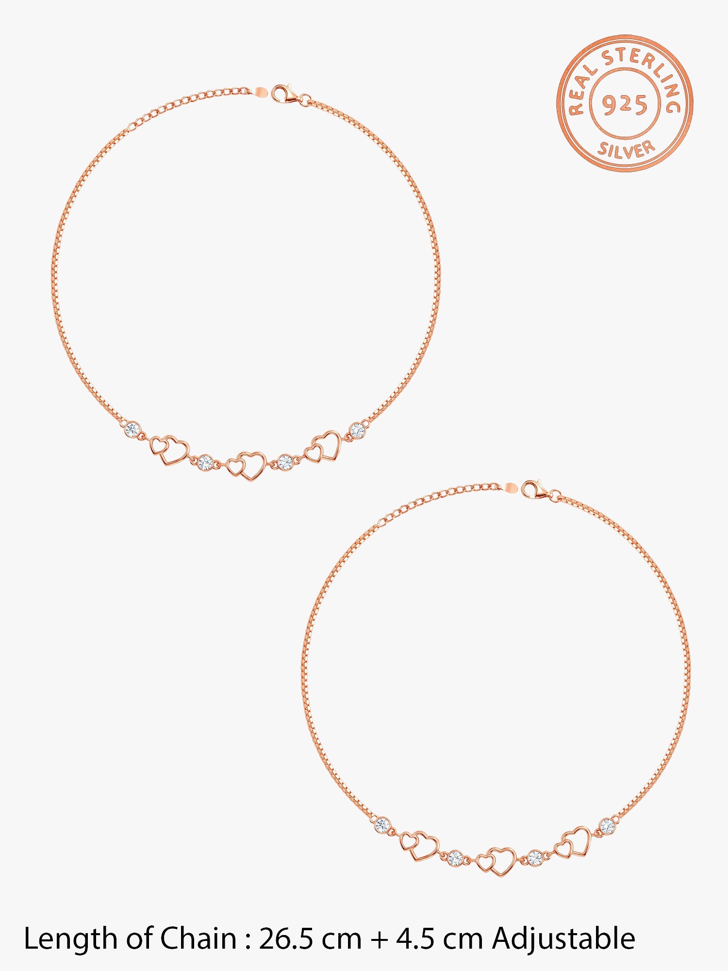 Rose Gold Solenne Set