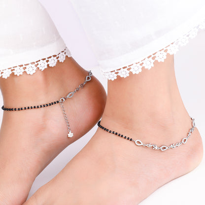 Silver Enchanted Anklet