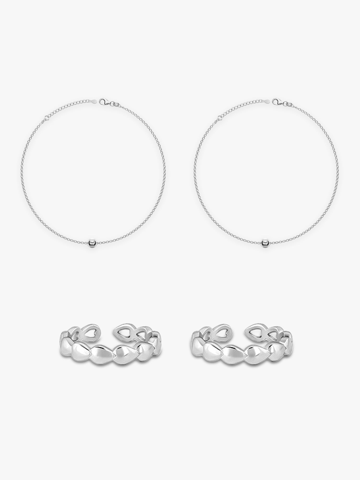 Silver Marcella Set