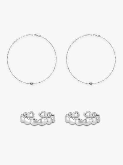 Silver Marcella Set