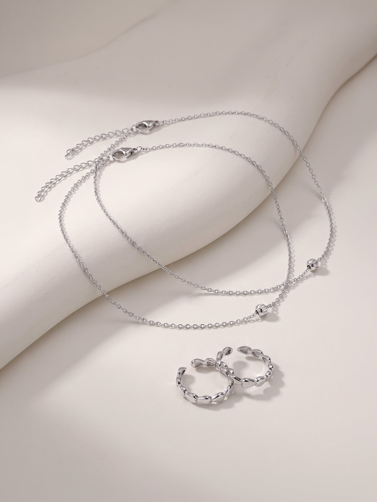 Silver Marcella Set