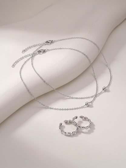 Silver Marcella Set