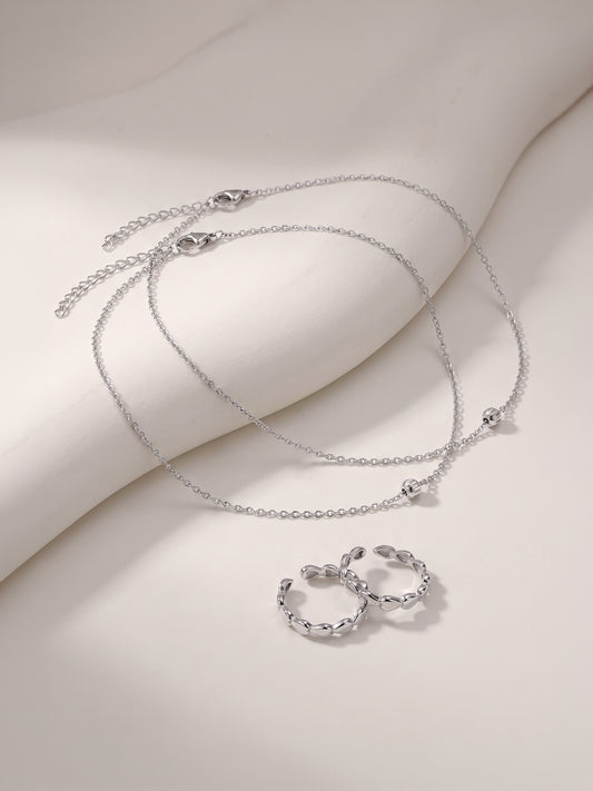 Silver Marcella Set