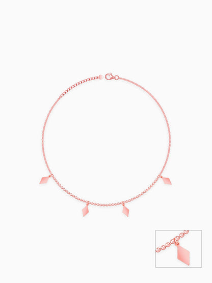 Rose Gold Kite Anklet