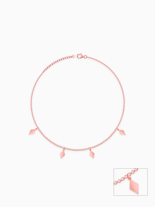Rose Gold Kite Anklet