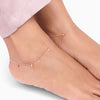 Rose Gold Kite Anklet