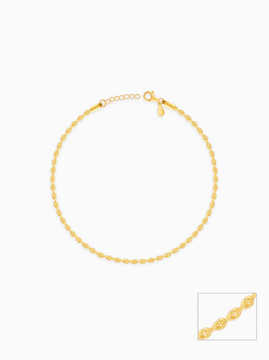 Golden Step Up Anklet