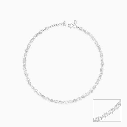 Silver Linkchain Anklet