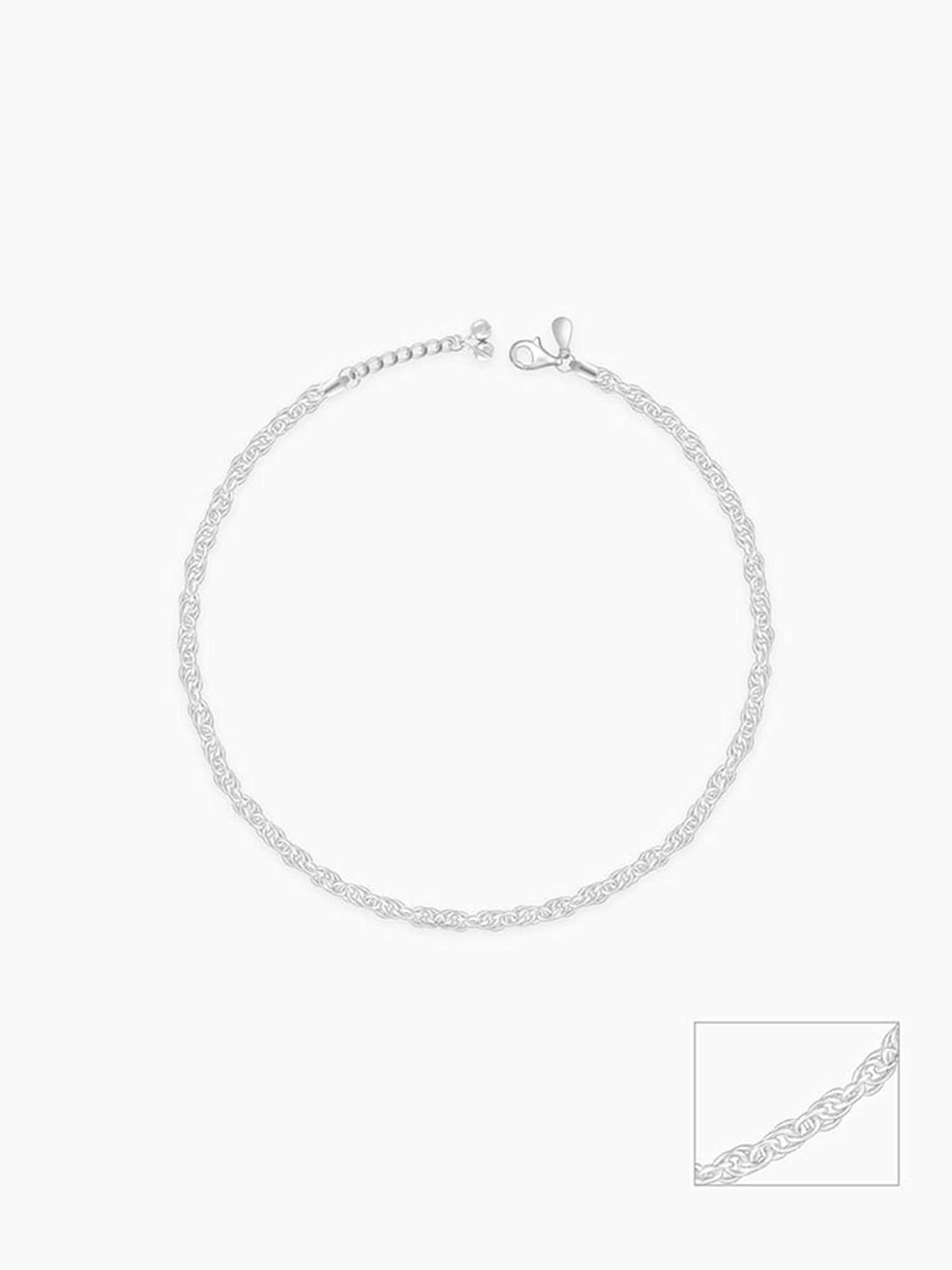 Silver Linkchain Anklet