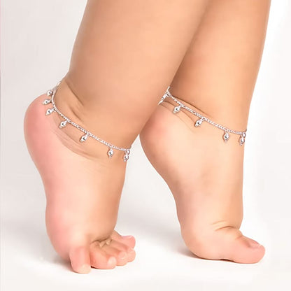 Silver Enchanted Magic Kids Anklet (1-3 yrs)