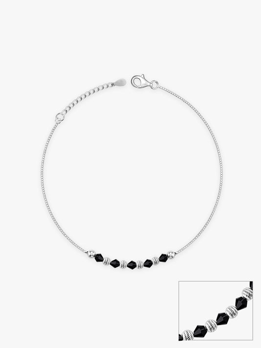 Silver Gypsy Gleams Anklet