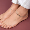 Silver Gypsy Gleams Anklet