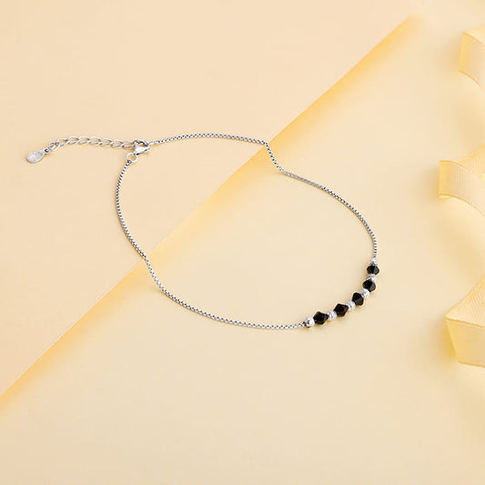 Silver Gypsy Gleams Anklet