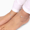 Silver Zirconia Anklet