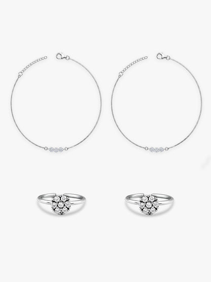 Silver Apolline Set