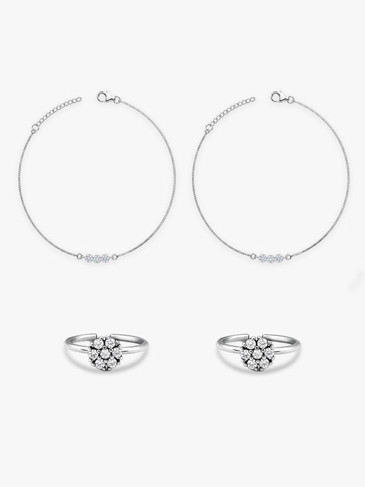 Silver Apolline Set
