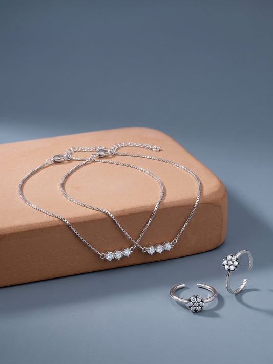 Silver Apolline Set