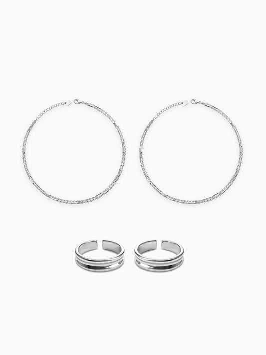 Silver Evania Set