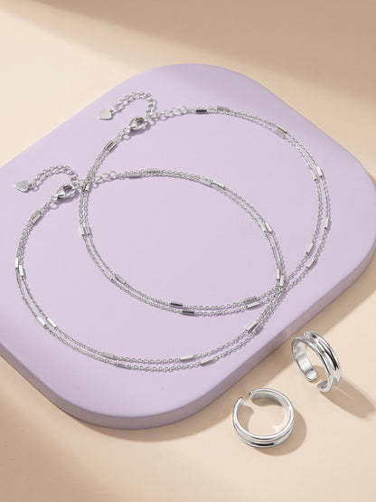 Silver Evania Set