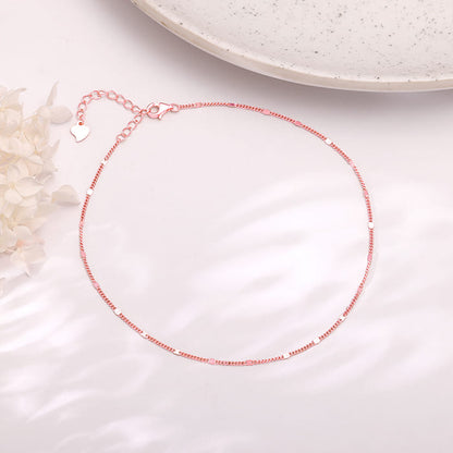 Rose Gold Express Affection Anklet