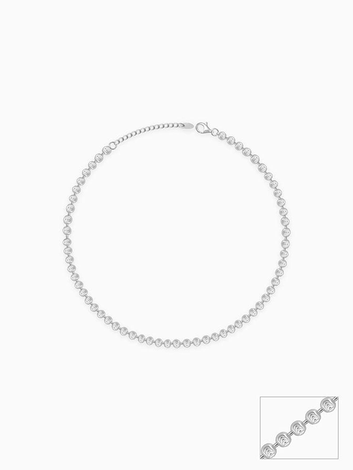 Silver Perfect Choice Anklet