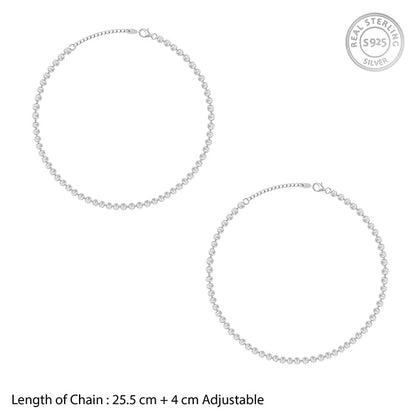 Silver Perfect Choice Anklet