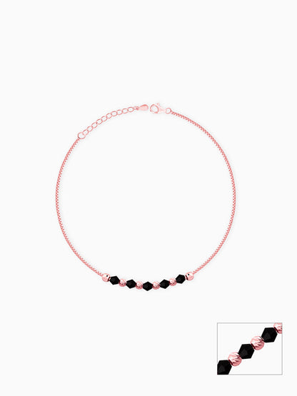 Rose Gold Gypsy Gleams Anklet