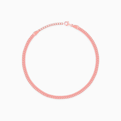 Rose Gold Snake Chain Anklet