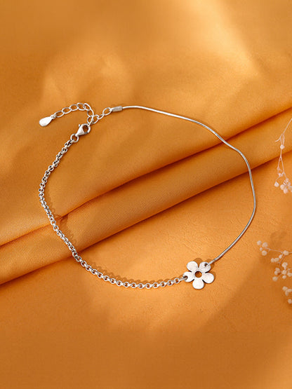 Silver Radiance Toe Anklet