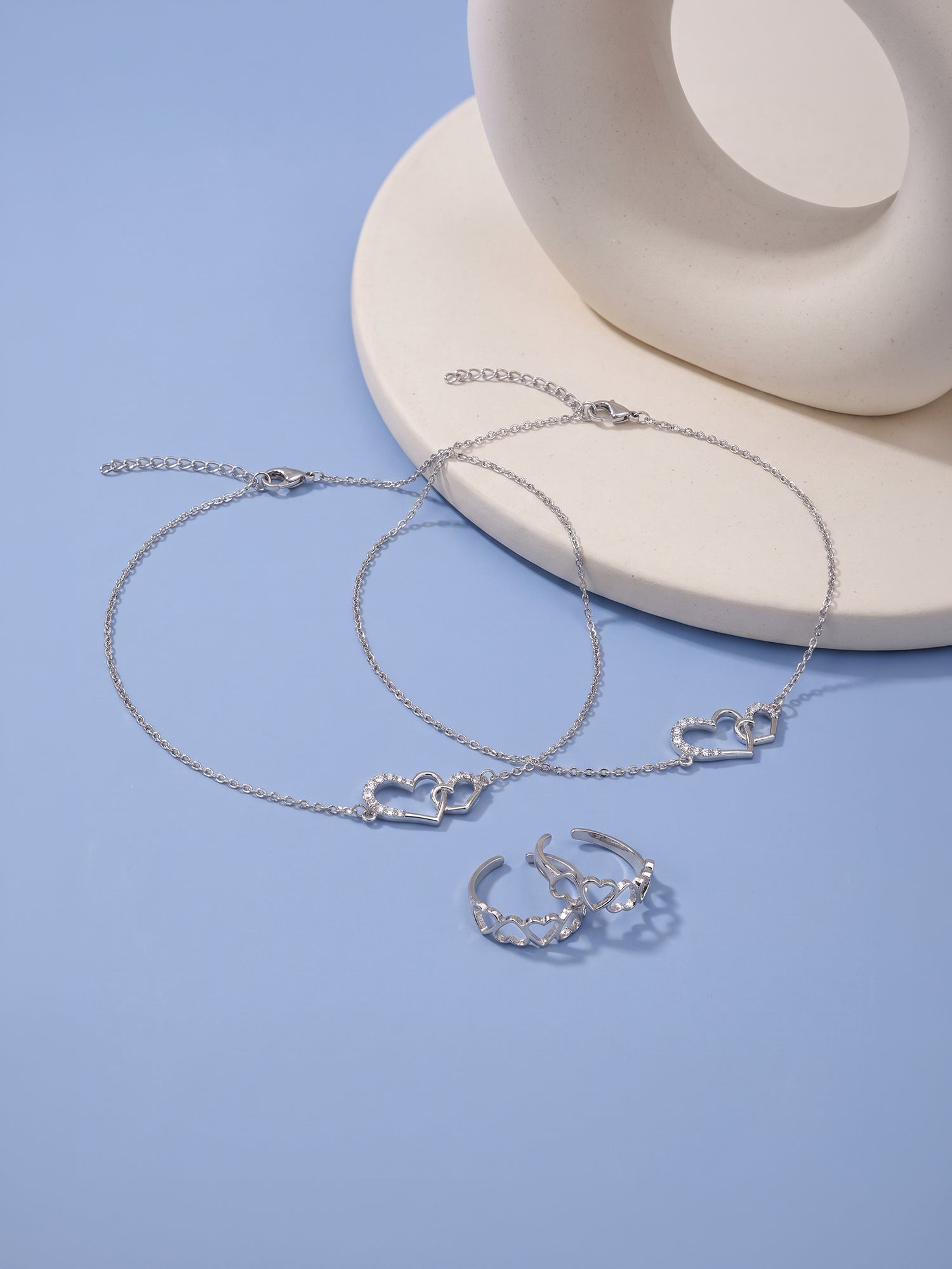 Silver Maristella Set