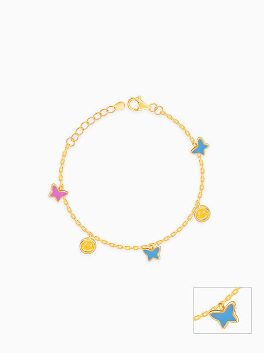 Golden Smile Star Kids Anklet (0-1 years)
