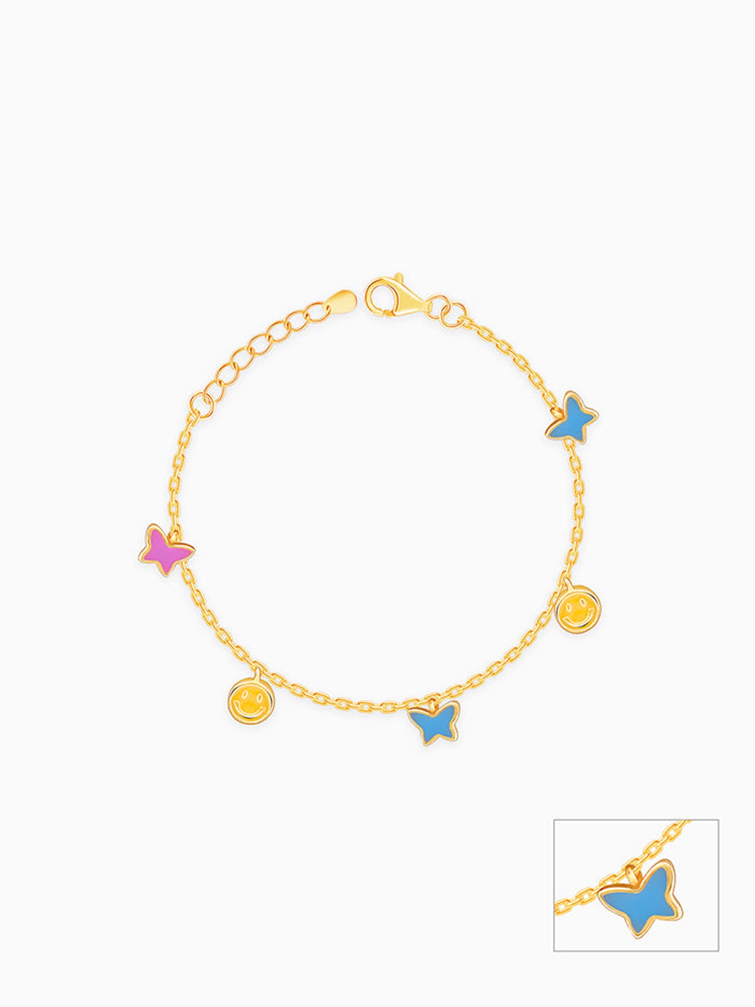 Golden Smile Star Kids Anklet (0-1 years)