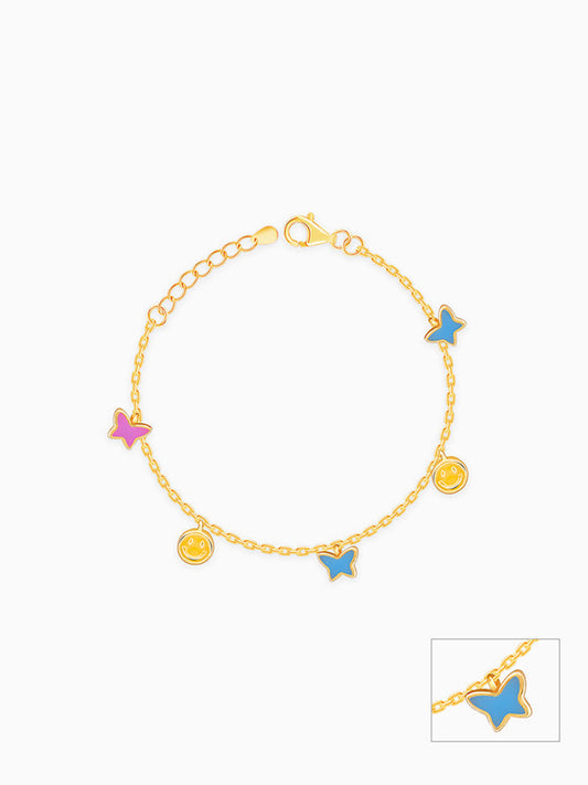 Golden Smile Star Kids Anklet (0-1 years)