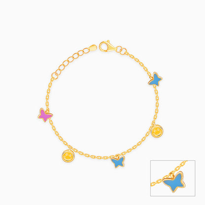 Golden Smile Star Kids Anklet (0-1 years)