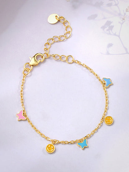 Golden Smile Star Kids Anklet (0-1 years)