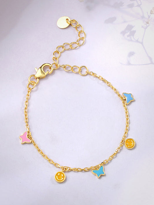 Golden Smile Star Kids Anklet (0-1 years)