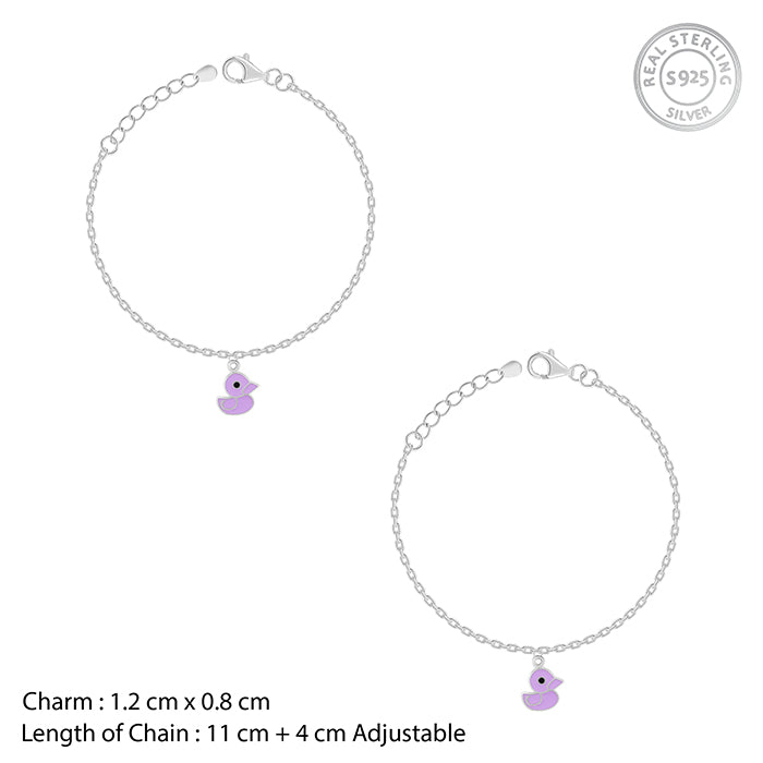 Silver Duck Kids Anklet (0-1 years) - view 2