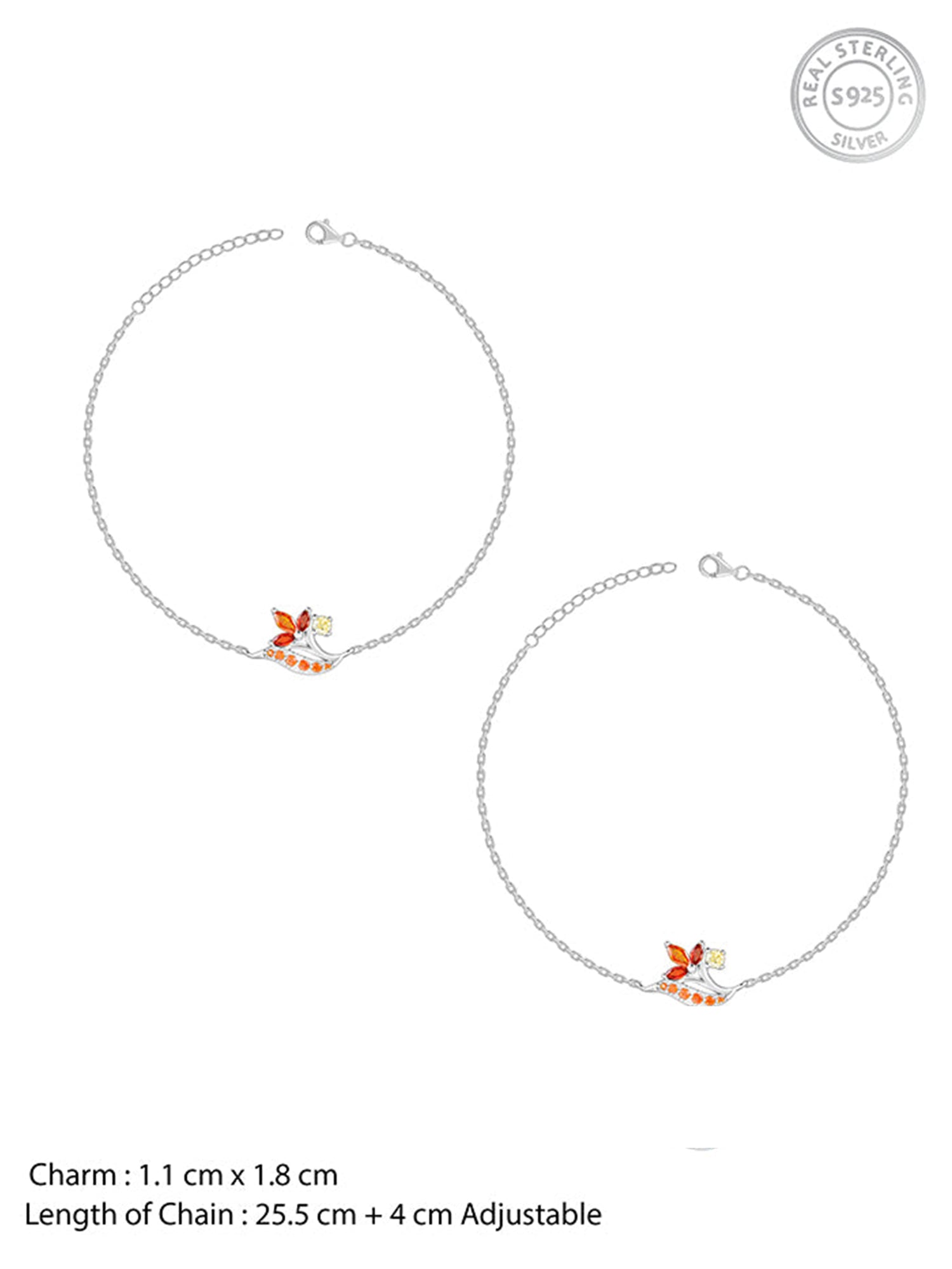 Silver Inanna Anklet