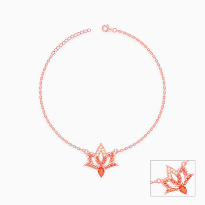 Rose Gold Adishakti Anklet